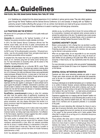 Internet Guidelines